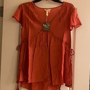 NWT Matilda Jane v neck willow top